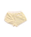 A White Shorts from Petit Bateau in size 5T for girl. (Back View)