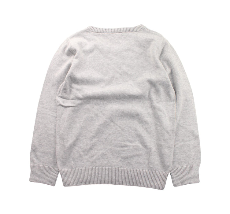 A White Crewneck Sweatshirts from Seed in size 8Y for girl. (Back View)