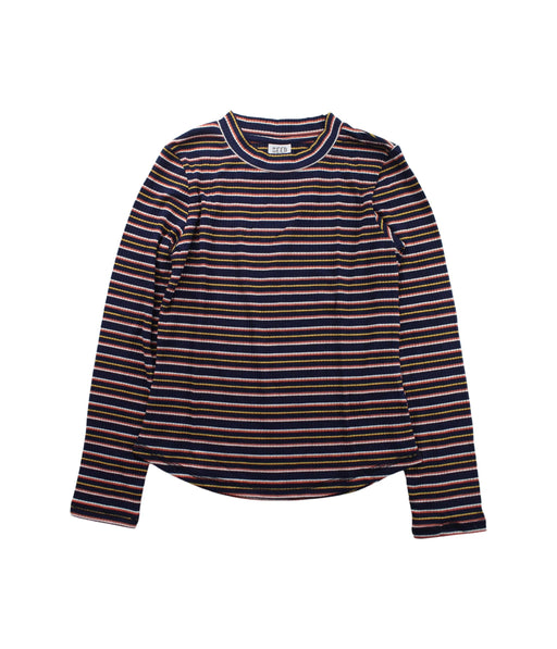 A Blue Long Sleeve T Shirts from Seed in size 10Y for girl. (Front View)