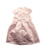 A Pink Short Sleeve Dresses from Mides in size 6T for girl. (Back View)