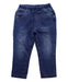 A Blue Jeans from Momonittu in size 12-18M for girl. (Front View)