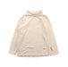 A White Long Sleeve Tops from Dave & Bella in size 6T for girl. (Front View)