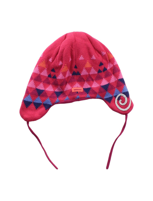 A Pink Winter Hats from Catimini in size O/S for girl. (Back View)