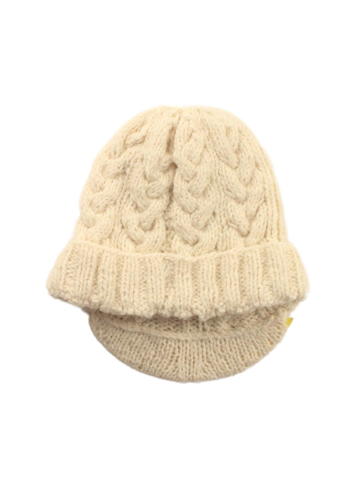 A White Winter Hats from Grevi in size O/S for girl. (Back View)