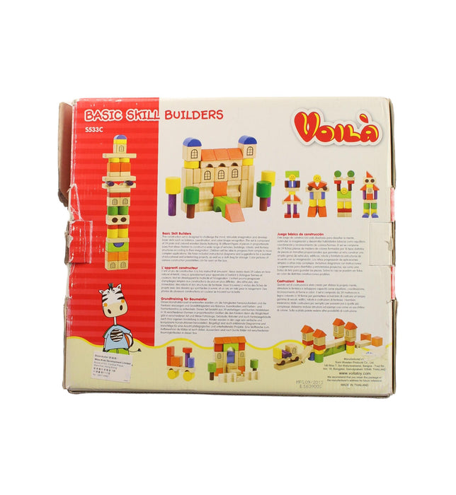 A Multicolour Wooden Toys from Voila in size O/S for neutral. (Back View)