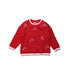 A Red Crewneck Sweatshirts from Chickeeduck in size 4T for girl. (Front View)