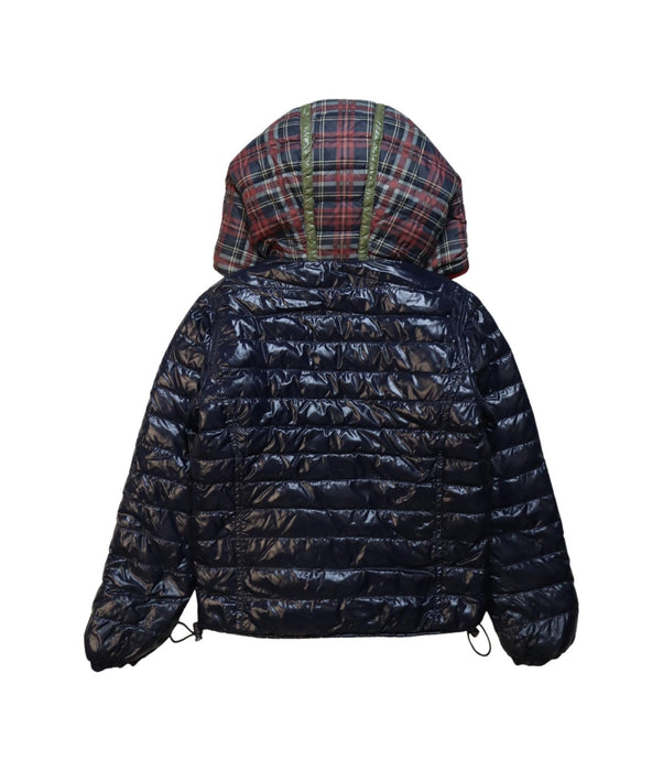 A Multicolour Puffer/Quilted Jackets from Duvetica in size 6T for boy. (Back View)