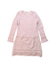 A Pink Sweater Dresses from Nicholas & Bears in size 4T for girl. (Front View)