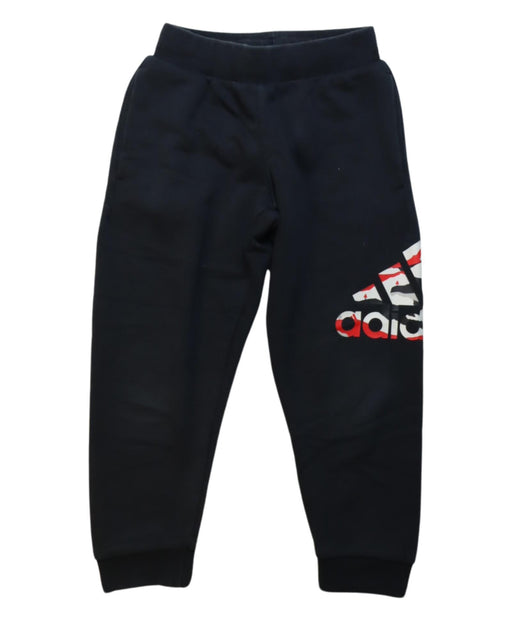 A Black Sweatpants from Adidas in size 2T for boy. (Front View)