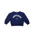 A Navy Crewneck Sweatshirts from Petit Bateau in size 6T for neutral. (Front View)