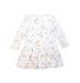 A Multicolour Long Sleeve Dresses from Monnalisa in size 3T for girl. (Back View)