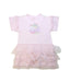 A Multicolour Short Sleeve Dresses from Tutu Du Monde in size 6T for girl. (Front View)