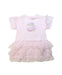 A Pink Short Sleeve Dresses from Tutu Du Monde in size 2T for girl. (Front View)