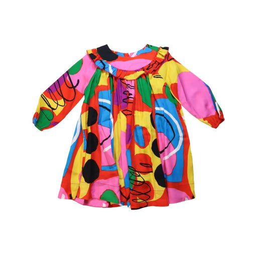 A Multicolour Long Sleeve Dresses from Stella McCartney in size 3T for girl. (Front View)