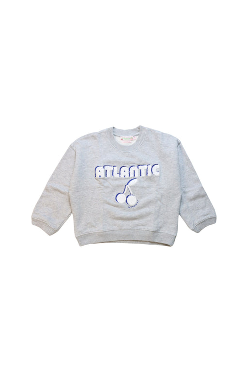 A Grey Crewneck Sweatshirts from Bonpoint in size 4T for boy. (Front View)