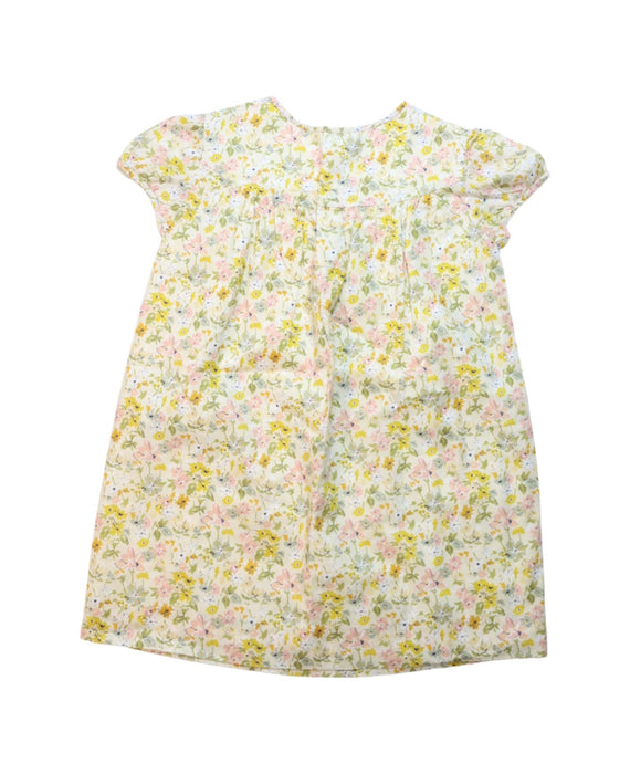 A Multicolour Short Sleeve Dresses from Bonpoint in size 4T for girl. (Back View)