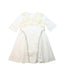 A Yellow Long Sleeve Dresses from I Pinco Pallino in size 8Y for girl. (Front View)