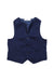 A Navy Suit Vests from Jacadi in size 2T for boy. (Front View)