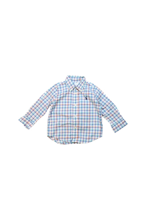 A Multicolour Long Sleeve Shirts from Ralph Lauren in size 12-18M for boy. (Front View)