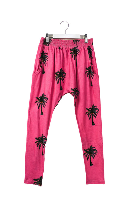 A Pink Sweatpants from Munster in size 10Y for girl. (Front View)