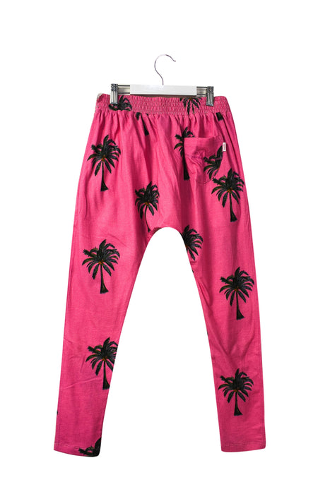 A Pink Sweatpants from Munster in size 10Y for girl. (Back View)