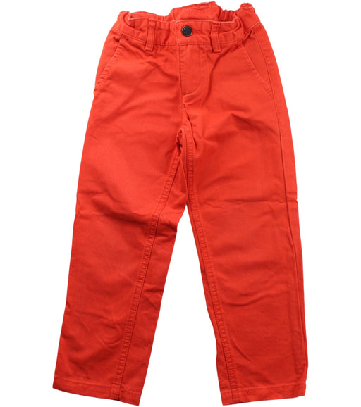 A Orange Casual Pants from Jacadi in size 3T for girl. (Front View)