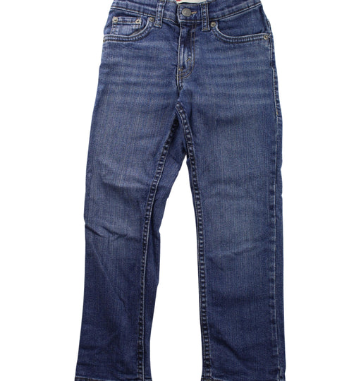 A Blue Jeans from Levi's in size 6T for boy. (Front View)