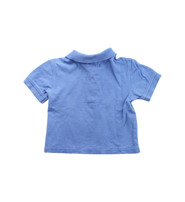 A Blue Short Sleeve Polos from Nautica in size 12-18M for boy. (Back View)