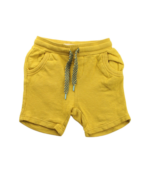 A Yellow Shorts from Catimini in size 12-18M for boy. (Front View)