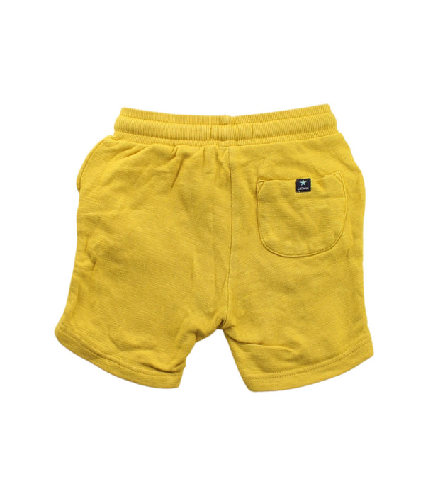 A Yellow Shorts from Catimini in size 12-18M for boy. (Back View)
