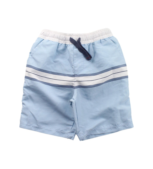 A Blue Shorts from The Little White Company in size 12-18M for boy. (Front View)