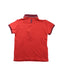 A Red Short Sleeve Polos from Mayoral in size 4T for boy. (Back View)