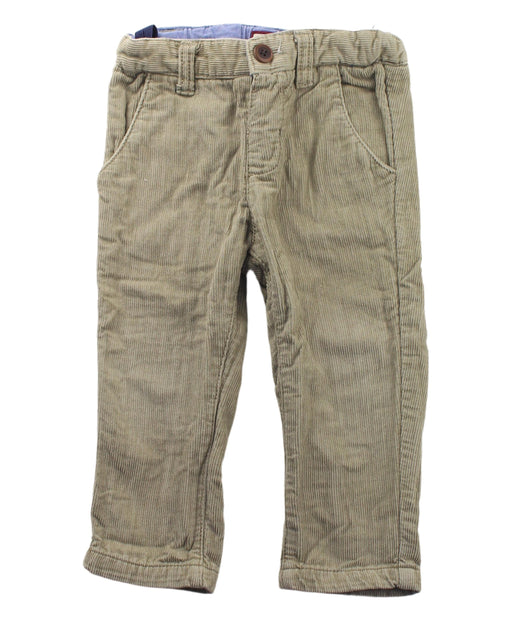 A Green Casual Pants from Mayoral in size 6-12M for boy. (Front View)