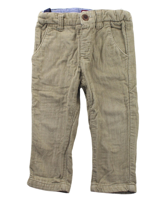 A Green Casual Pants from Mayoral in size 6-12M for boy. (Front View)