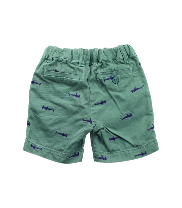 A Green Shorts from Crewcuts in size 3T for boy. (Back View)