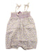A White Sleeveless Rompers from Little Mercerie in size 6-12M for girl. (Front View)