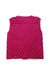 A Pink Outerwear Vests from Burberry in size 12-18M for girl. (Back View)