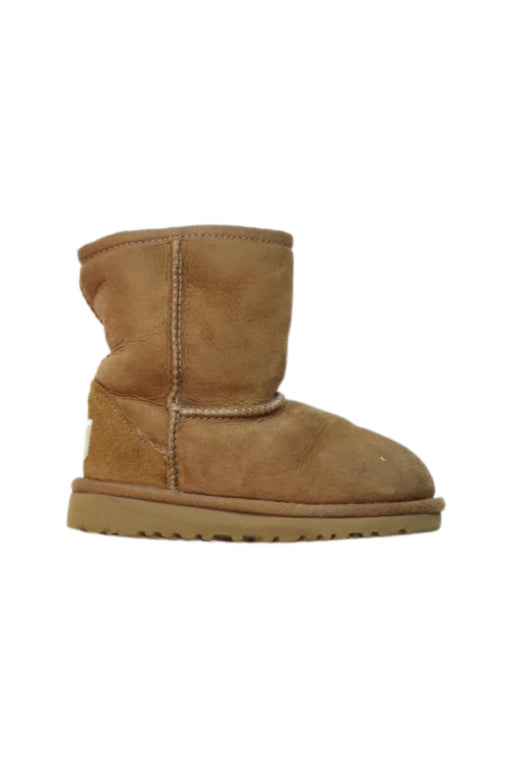A Brown Winter Boots from UGG in size 3T for girl. (Front View)