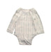 A Grey Long Sleeve Bodysuits from Pehr in size 0-3M for girl. (Back View)
