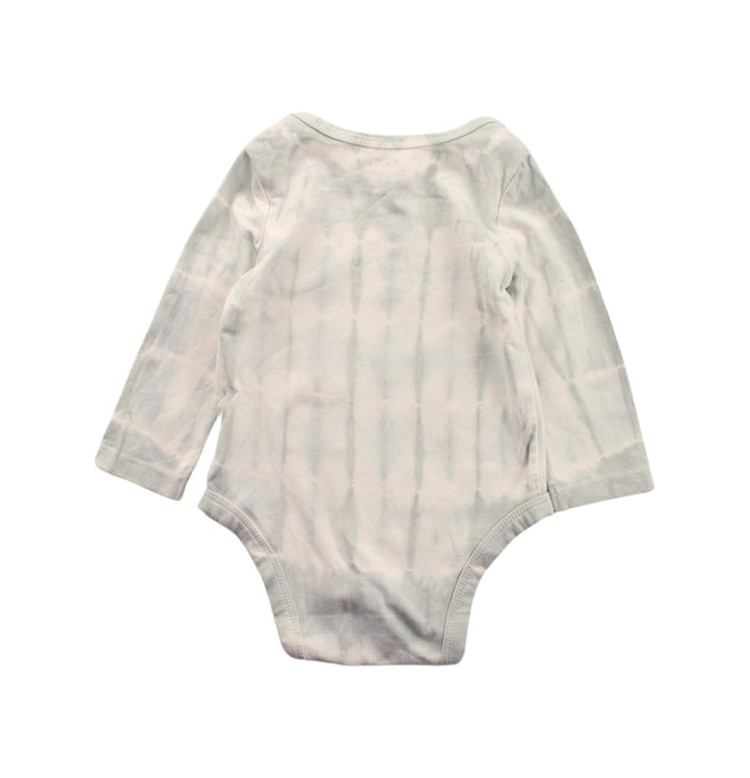 A Grey Long Sleeve Bodysuits from Pehr in size 0-3M for girl. (Back View)