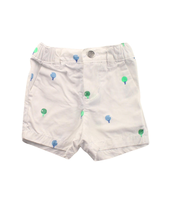 A White Shorts from Jacadi in size 3-6M for boy. (Front View)