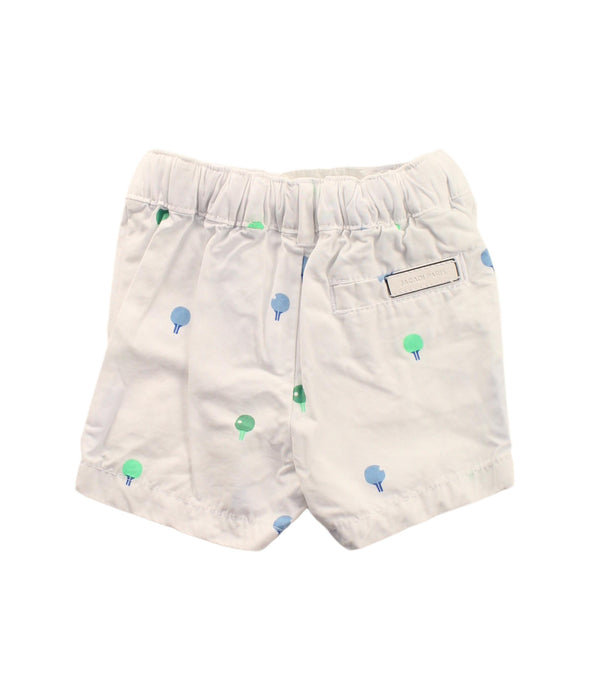 A White Shorts from Jacadi in size 3-6M for boy. (Back View)