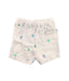 A White Shorts from Jacadi in size 3-6M for boy. (Back View)