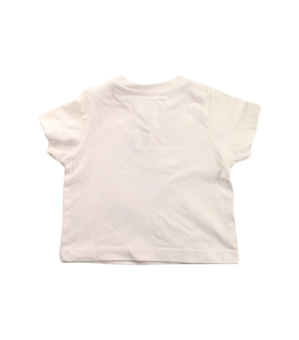 A White Short Sleeve T Shirts from Jacadi in size 3-6M for girl. (Back View)