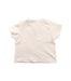 A White Short Sleeve T Shirts from Jacadi in size 3-6M for girl. (Back View)