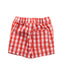 A Red Shorts from Jacadi in size 3-6M for boy. (Back View)