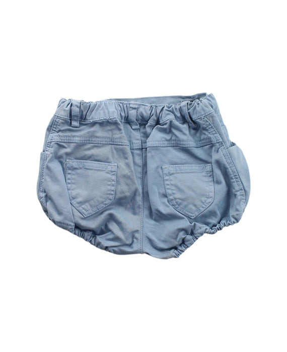 A Blue Bloomers from Nanos in size 6-12M for girl. (Back View)