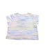 A Blue Short Sleeve T Shirts from Nanos in size 6-12M for girl. (Back View)