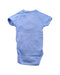 A Blue Short Sleeve Bodysuits from Petit Bateau in size 0-3M for neutral. (Back View)