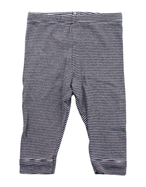 A Blue Leggings from Petit Bateau in size 3-6M for girl. (Front View)